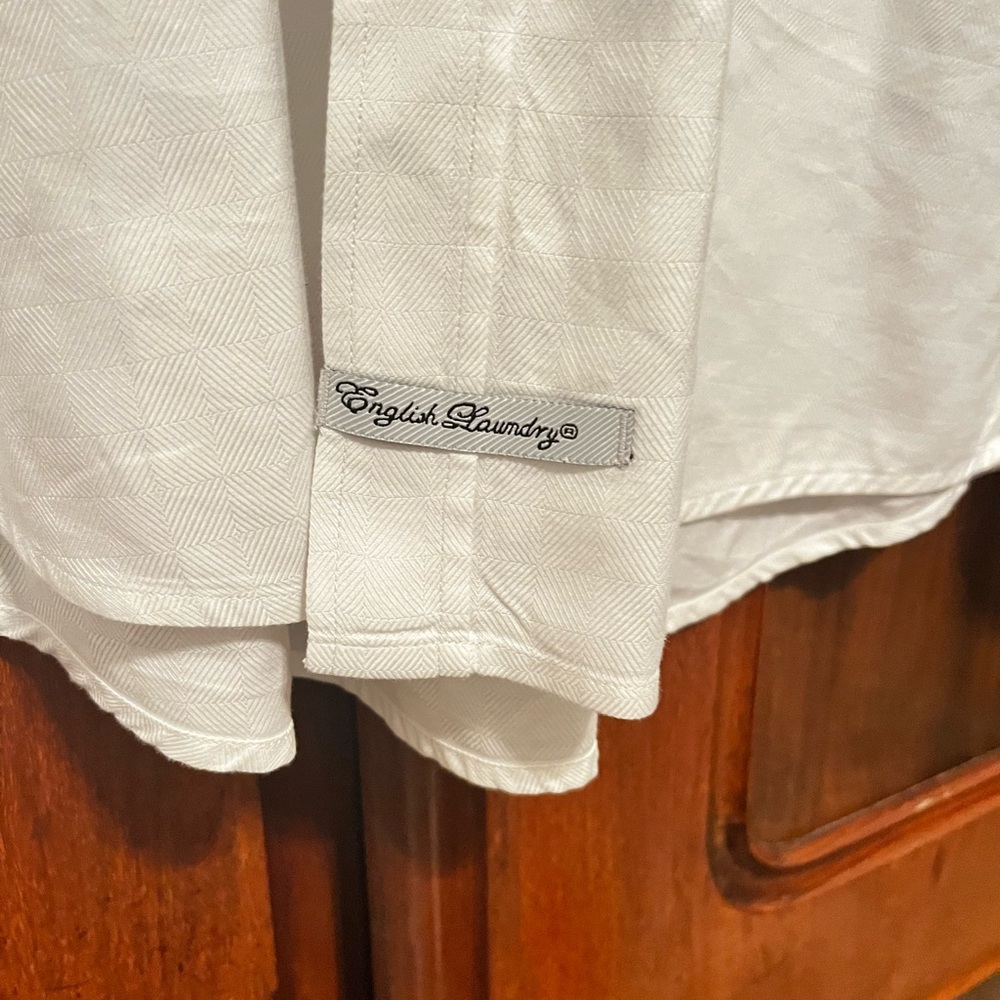 English Laundry Crisp White Dress Shirt - Picture 4 of 8